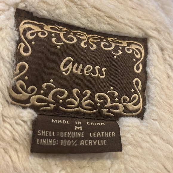 Guess Vintage Leather Jacket, size M - Picture 9 of 9